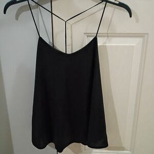 Express Black Satin Camisole